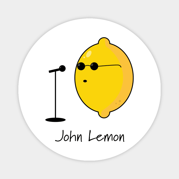 John Lemon Magnet by Veggie Smack